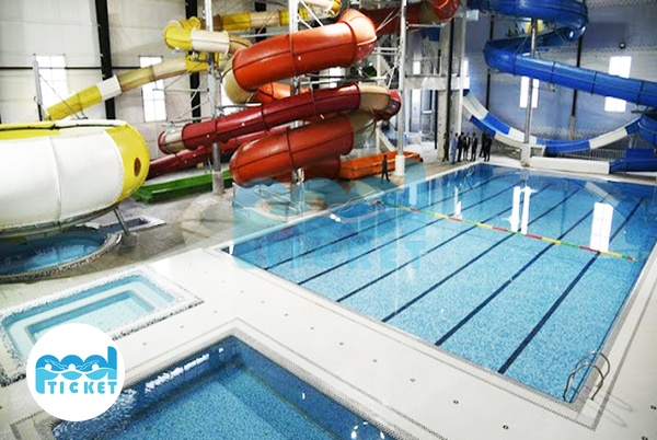 تصویر محوطه پارک آبی و استخر پرشین فردیس