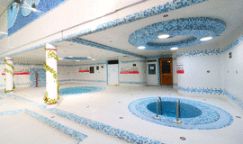 تصویر حوضچه آب سرد استخر فیروزان شهرری