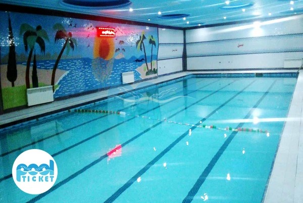 تصاویر محوطه استخر آمیتیس گلشهر کرج