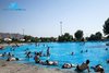 ساحل مصنوعی استخر روباز پارک آبی آزادگان تهران