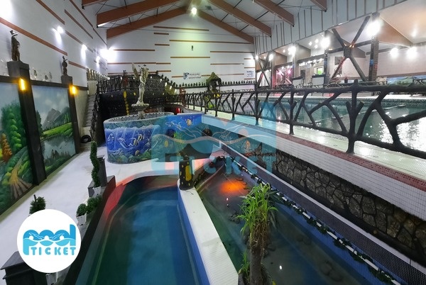 محوطه پارک آبی الماس ممقان تصویر