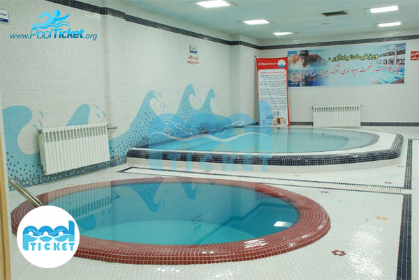 تصویر جکوزی و حوضچه آب سرد استخر آبی هشتم مشهد