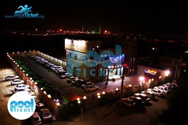 پارکینگ استخر دریا قم عکس