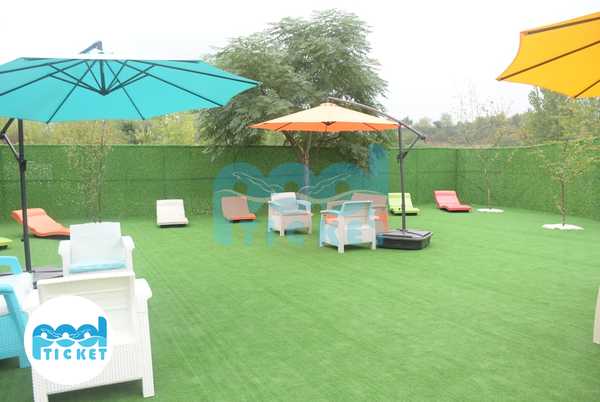 تصاویر محوطه استخر آسایش ساری