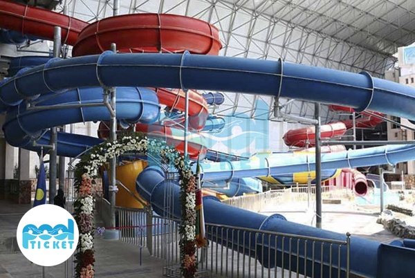 عکس سرسره پارک آبی آبسار اصفهان