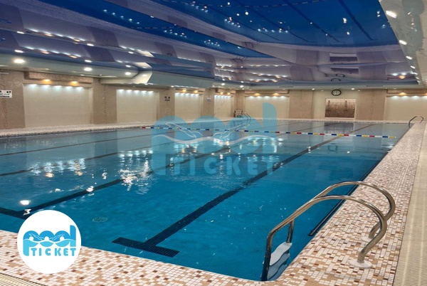 محوطه داخلی استخر حامی تهران (مجتمع کوثر) عکس