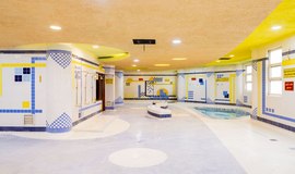 تصویر محوطه استخر نگین VIP مشهد