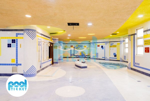 تصویر محوطه استخر نگین VIP مشهد