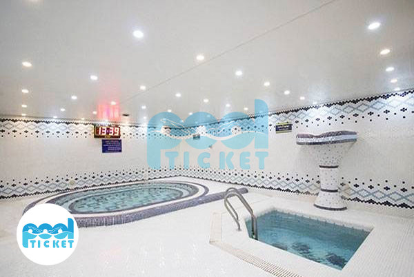 حوضچه آب سرد استخر بانک مسکن تهران