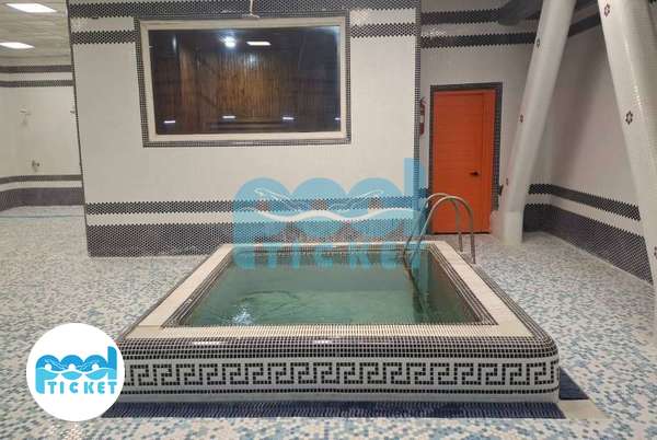 تصویر حوضچه آب سرد استخر شهیدان رضایی تهران