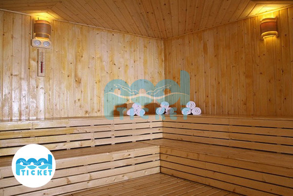 تصاویر سونا خشک استخر نادر تهران