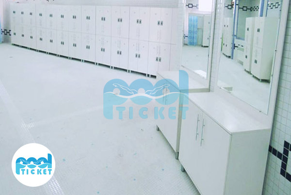 رخت‌کن استخر استخر شهید هرندی تهران عکسها