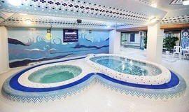 استخر ولیعصر تهران- سونا و حوضچه آب سرد استخر	