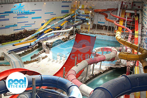 عکس‌های سرسره پارک سرزمین موج های خروشان مشهد