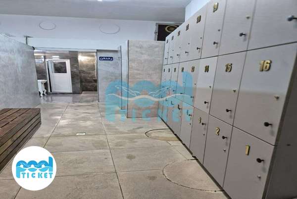 تصاویر کمد‌ها و رخت‌کن استخر مشتاق اصفهان