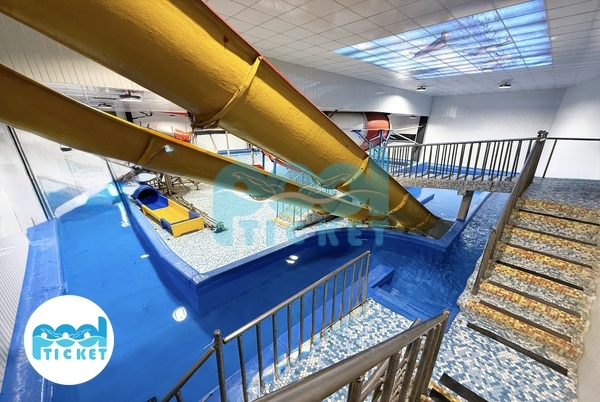 سرسره‌های پارک آبی قصر آبی پارس اسلامشهر تصاویر