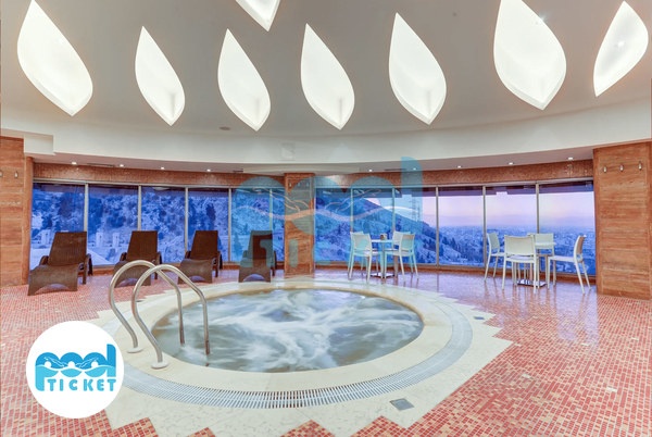 عکس پذیرش استخر هتل بزرگ شیراز