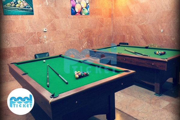 عکس بیلیارد استخر هتل پرسپولیس شیراز