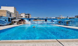 تصویر استخر چهارفصل و روباز بارانا شیراز