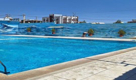 عکس استخر چهارفصل و روباز بارانا شیراز