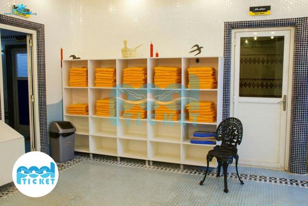 کمد حوله استخر صدف کرمان خودرو عکس