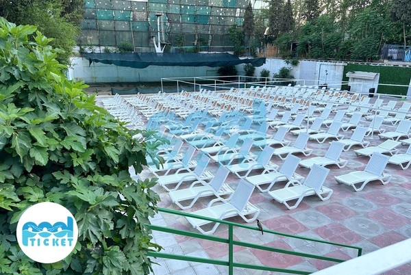  حمام آفتاب استخر روباز بلو اوشن تهران عکس