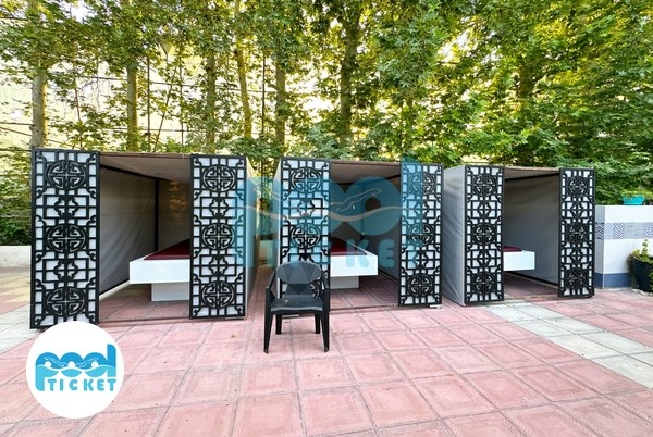 عکس ها سالن ماساژ استخر روباز اکباتان تهران 