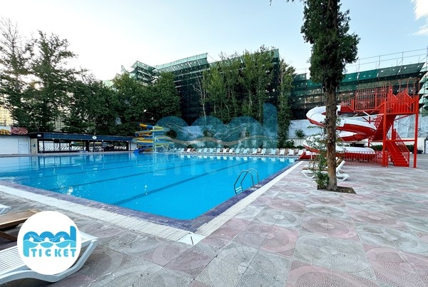  تصاویر استخر روباز بانوان اکباتان بلو اوشن تهران 