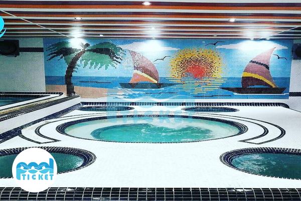 عکس جکوزی استخر و آب درمانی طلائیه گرگان