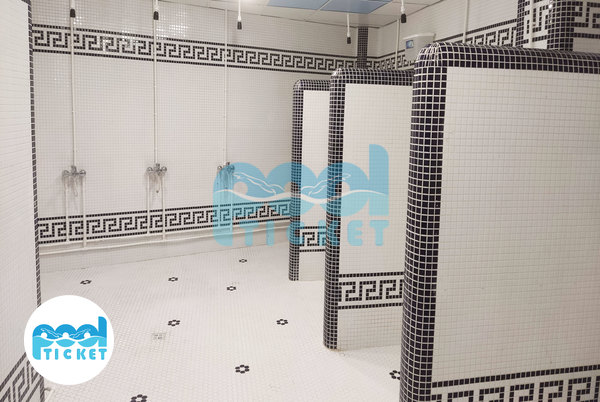 عکس سالن دوش استخر شهدای آتش نشان اسلامشهر