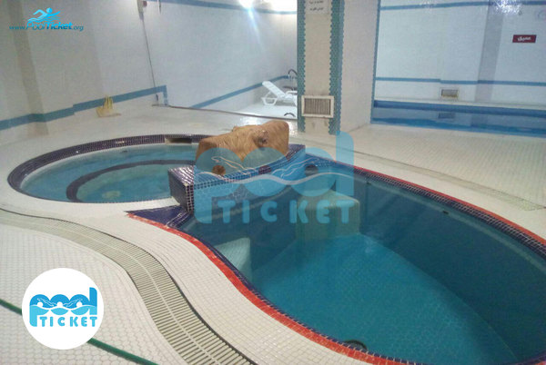 جکوزی و حوضچه آب سرد استخر مجموعه آبی ۳۷ (نخل زرین) تهران عکسها