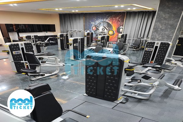 تصویر محوطه باشگاه بدنسازی فیت سنتر لویزان تهران