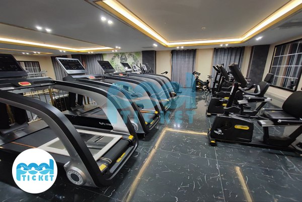 سالن باشگاه بدنسازی فیت سنتر لویزان تهران تصاویر 