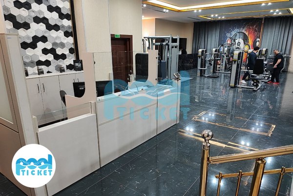 عکسها سالن پذیرش باشگاه بدنسازی فیت سنتر تهران