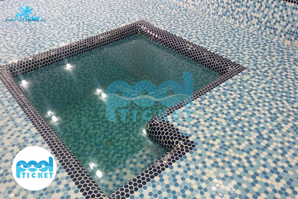 عکس حوضچه آب سرد استخر بعثت شیراز