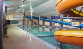 تصویر سرسره پیچشی استخر موج شهر اهواز