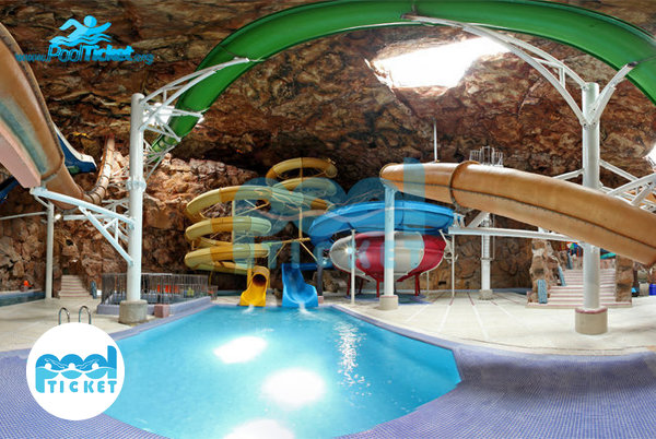 تصاویر سرسره های پارک آبی ساحلی آفتاب مشهد