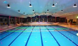 تصویر استخر سرپوشیده شرکت برق مشهد