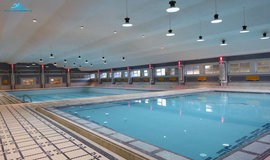 تصویر استخر سرپوشیده شرکت برق مشهد