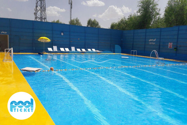 عکس استخر چهارفصل و روباز دهکده چادگان اصفهان