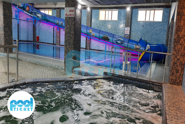 تصویر جکوزی استخر کوچ تبریز