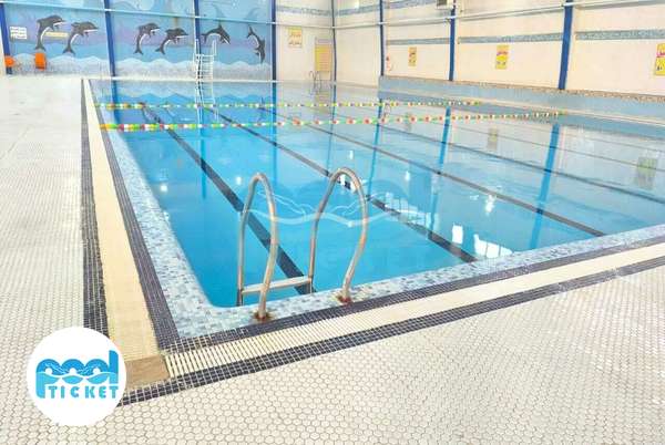 عکس استخر سرپوشیده ایثارگران قمصر باقرشهر