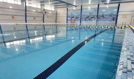 تصویر استخر ایثارگران قمصر باقرشهر