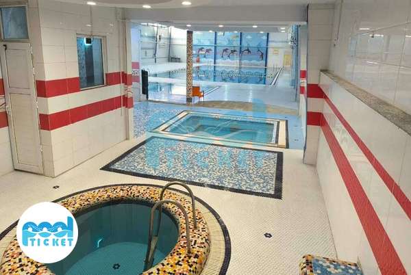 تصویر جکوزی استخر ایثارگران قمصر باقرشهر