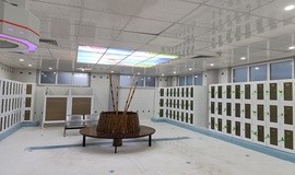 تصویر رختکن استخر مریم قم