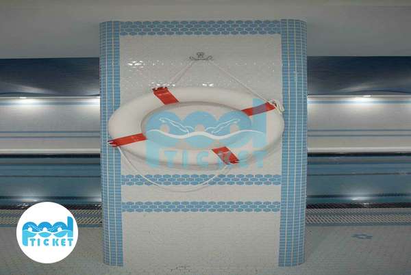 محوطه استخر هتل نورالحیات تهران عکس 