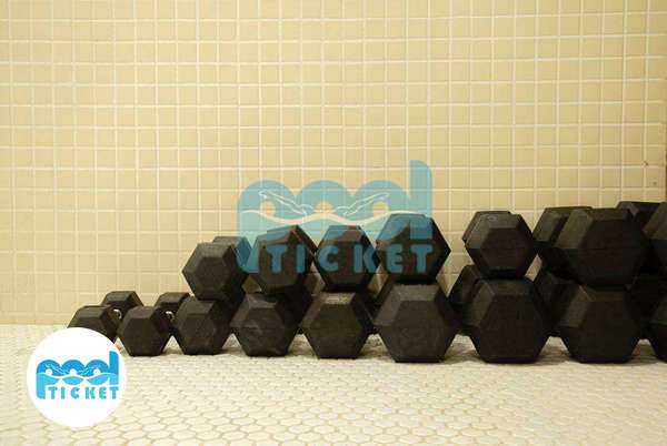 تصاویر لوازم وزرشی استخر هتل نورالحیات تهران