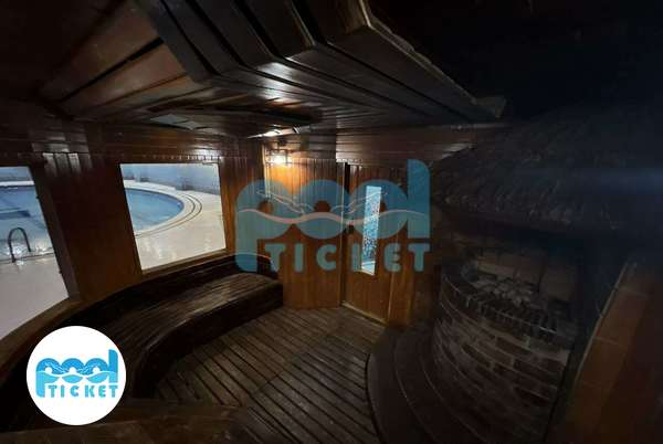 تصویر سونا خشک استخر آفتاب دو اصفهان