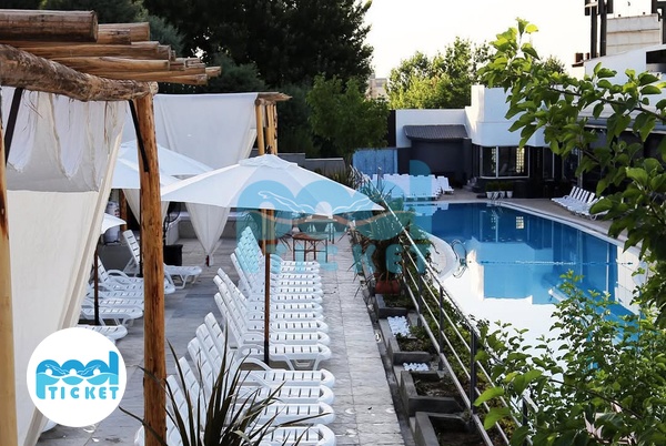 تصاویر تراس آفتاب استخر چهارفصل و روباز بانوان باشگاه انقلاب بلو ویژن تهران