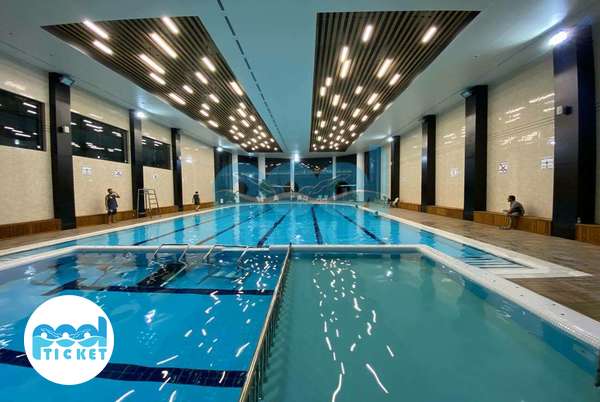 استخر سرپوشیده آکوا پلازا قزوین تصاویر